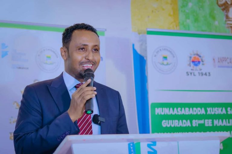 Celebrating Somali Youth Day in Kismayo with the Ministry of Youth and Sports of Jubaland.