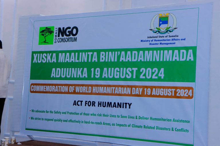Commemoration of World Humanitarian Day in Kismayo